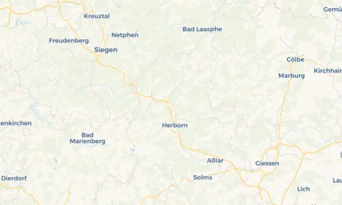 Regenradar Vorschaubild - Aktuelle Niederschläge in Dillenburg und Umgebung