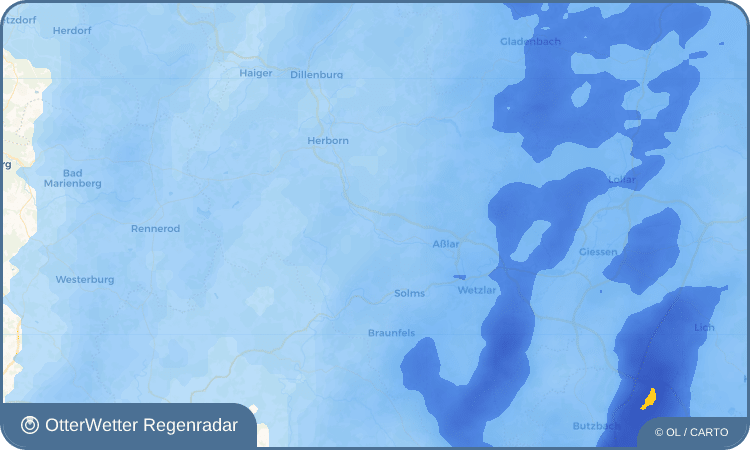 Widget-Vorschau für Dillheim Wetter-Widget-Vorschau mit Vorhersagedaten für Dillheim