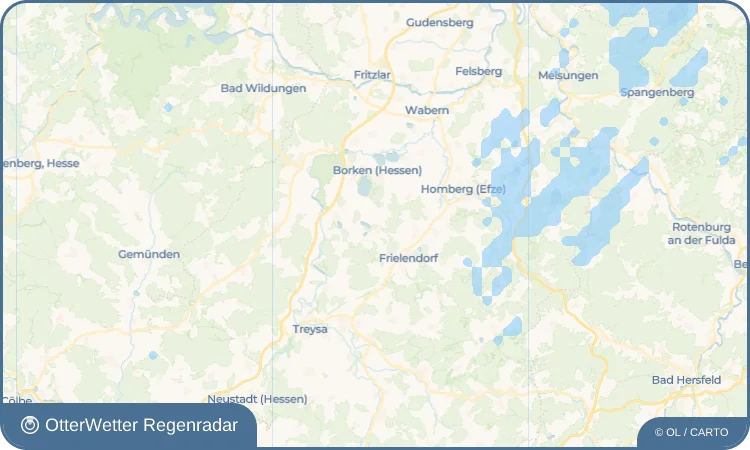 Widget-Vorschau für Dillich Wetter-Widget-Vorschau mit Vorhersagedaten für Dillich