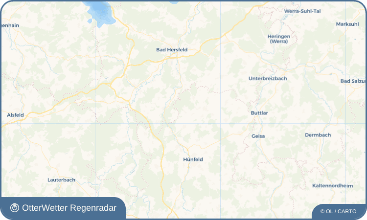 OtterWetter Regenradar-Widget Dittlofrod