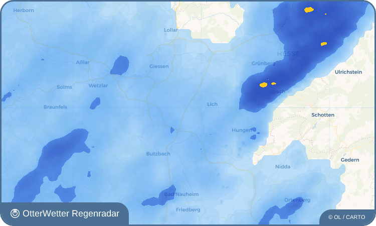 Widget-Vorschau für Dorf-Güll Wetter-Widget-Vorschau mit Vorhersagedaten für Dorf-Güll