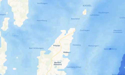 Regenradar Vorschaubild - Aktuelle Niederschläge in Dorla und Umgebung