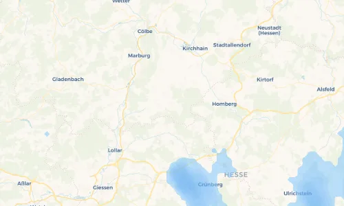 Regenradar Vorschaubild - Aktuelle Niederschläge in Dreihausen und Umgebung