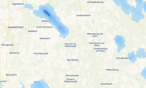 Regenradar Vorschaubild - Aktuelle Niederschläge in Dusenbach und Umgebung