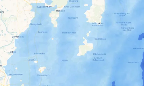 Regenradar Vorschaubild - Aktuelle Niederschläge in Eberbach und Umgebung