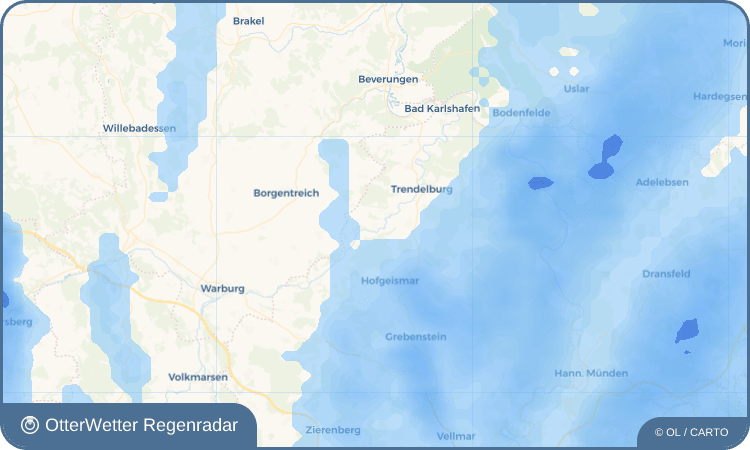 Wetter-Widget-Vorschau mit Vorhersagedaten für Eberschütz