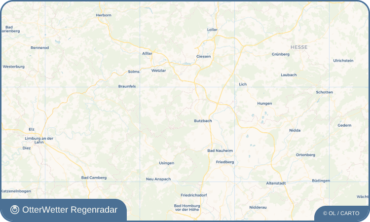 OtterWetter Regenradar-Widget Ebersgöns