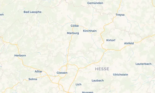 Regenradar Vorschaubild - Aktuelle Niederschläge in Ebsdorf und Umgebung