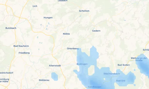 Regenradar Vorschaubild - Aktuelle Niederschläge in Eckartsborn und Umgebung