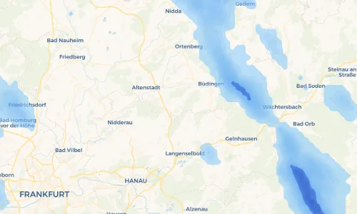 Regenradar Vorschaubild - Aktuelle Niederschläge in Eckartshausen und Umgebung