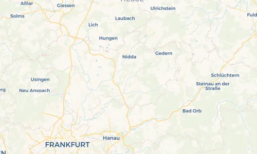 Regenradar Vorschaubild - Aktuelle Niederschläge in Effolderbach und Umgebung