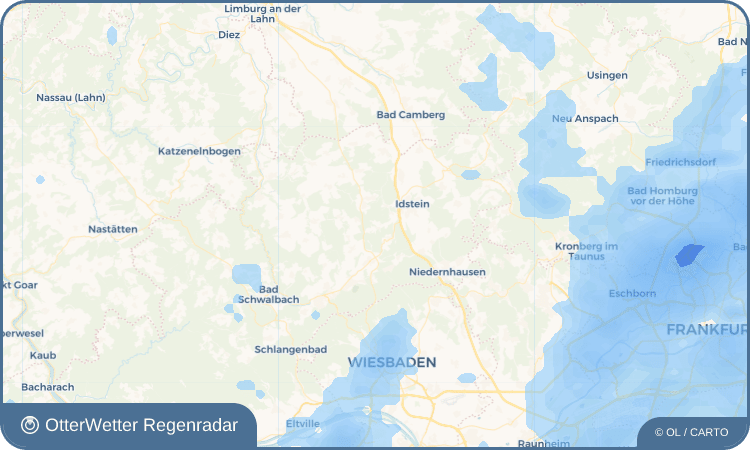 Widget-Vorschau für Ehrenbach Wetter-Widget-Vorschau mit Vorhersagedaten für Ehrenbach