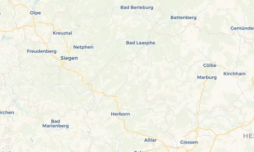 Regenradar Vorschaubild - Aktuelle Niederschläge in Eibelshausen und Umgebung