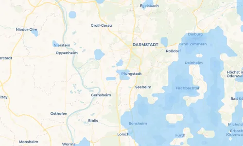 Regenradar Vorschaubild - Aktuelle Niederschläge in Eich und Umgebung