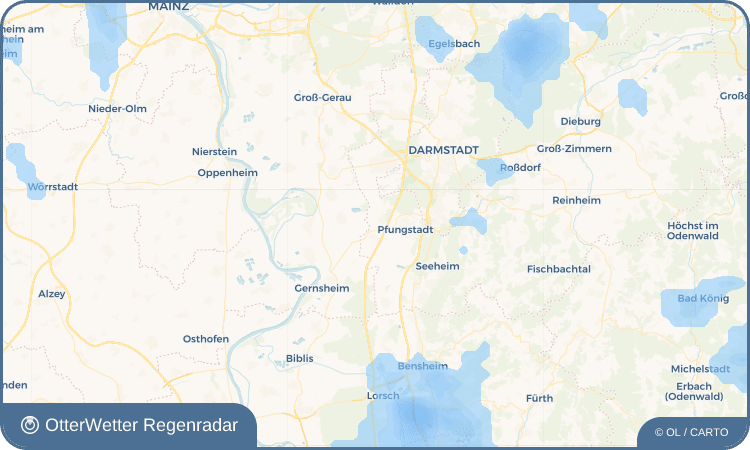 OtterWetter Regenradar-Widget Eich