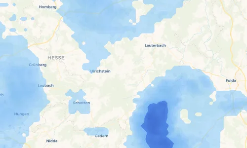 Regenradar Vorschaubild - Aktuelle Niederschläge in Eichelhain und Umgebung