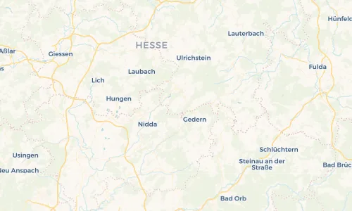Regenradar Vorschaubild - Aktuelle Niederschläge in Eichelsachsen und Umgebung