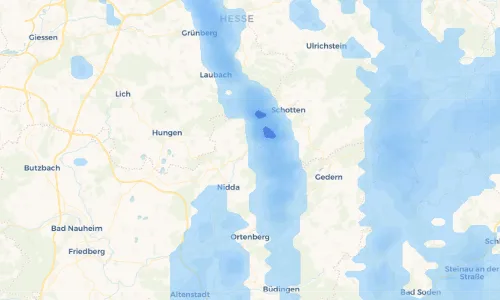 Regenradar Vorschaubild - Aktuelle Niederschläge in Eichelsdorf und Umgebung