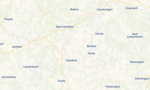 Regenradar Vorschaubild - Aktuelle Niederschläge in Eiterfeld und Umgebung