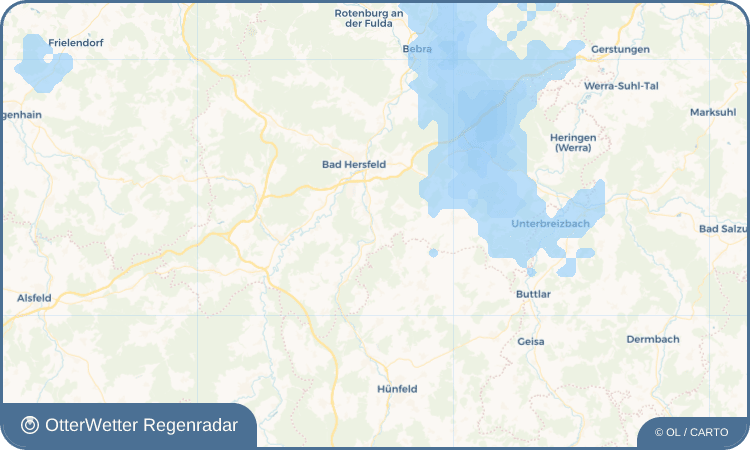 Widget-Vorschau für Eitra Wetter-Widget-Vorschau mit Vorhersagedaten für Eitra