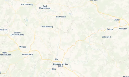 Regenradar-Vorschau: aktuelle Niederschläge in Ellar und Umgebung
