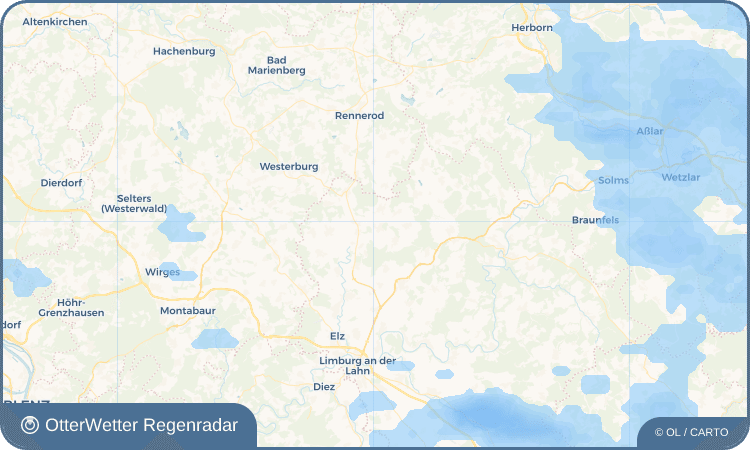OtterWetter Regenradar-Widget Ellar
