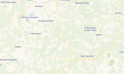 Regenradar Vorschaubild - Aktuelle Niederschläge in Ellingshausen und Umgebung