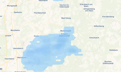 Regenradar Vorschaubild - Aktuelle Niederschläge in Elsbach und Umgebung