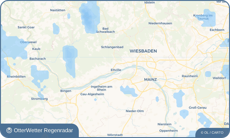 OtterWetter Regenradar-Widget Eltville