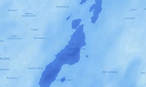 Regenradar Vorschaubild - Aktuelle Niederschläge in Elz und Umgebung