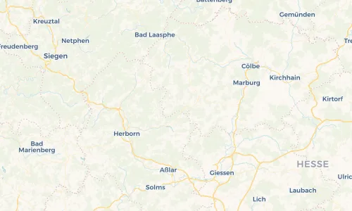 Regenradar Vorschaubild - Aktuelle Niederschläge in Endbach und Umgebung
