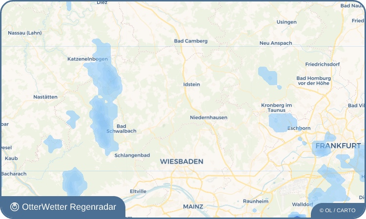 OtterWetter Regenradar-Widget Engenhahn