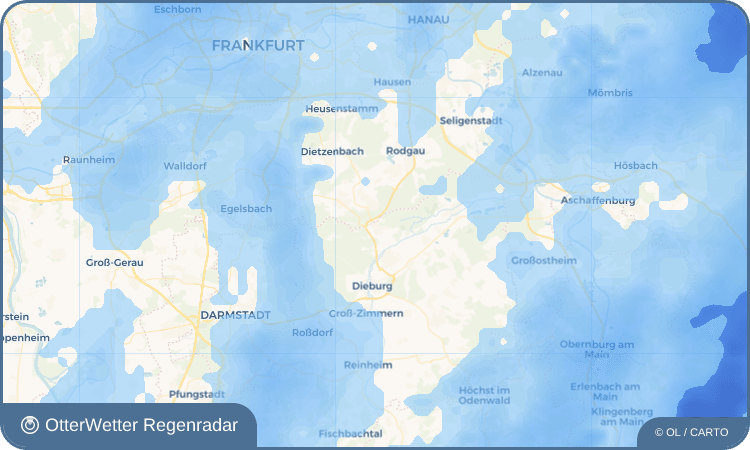 OtterWetter Regenradar-Widget Eppertshausen