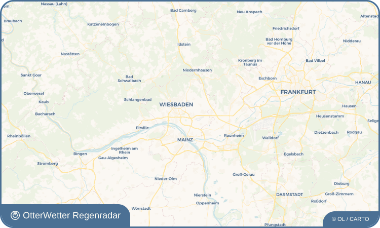 Widget-Vorschau für Erbenheim Wetter-Widget-Vorschau mit Vorhersagedaten für Erbenheim