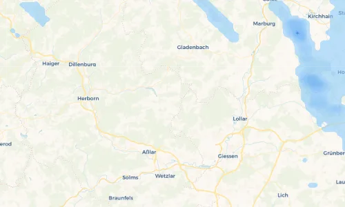 Regenradar Vorschaubild - Aktuelle Niederschläge in Erda und Umgebung