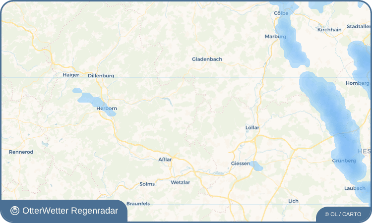 Widget-Vorschau für Erda Wetter-Widget-Vorschau mit Vorhersagedaten für Erda