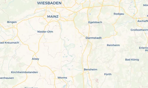 Regenradar Vorschaubild - Aktuelle Niederschläge in Erfelden und Umgebung