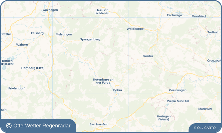OtterWetter Regenradar-Widget Erkshausen