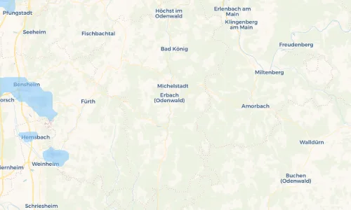 Regenradar-Vorschau: aktuelle Niederschläge in Erlenbach und Umgebung