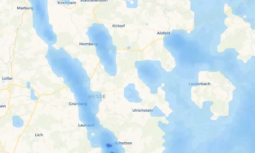 Regenradar Vorschaubild - Aktuelle Niederschläge in Ermenrod und Umgebung