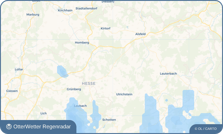 Widget-Vorschau für Ermenrod Wetter-Widget-Vorschau mit Vorhersagedaten für Ermenrod