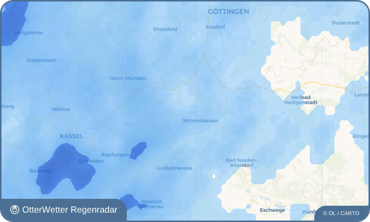 Wetter-Widget-Vorschau mit Vorhersagedaten für Ermschwerd