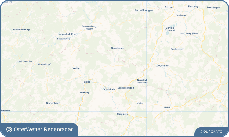 OtterWetter Regenradar-Widget Ernsthausen
