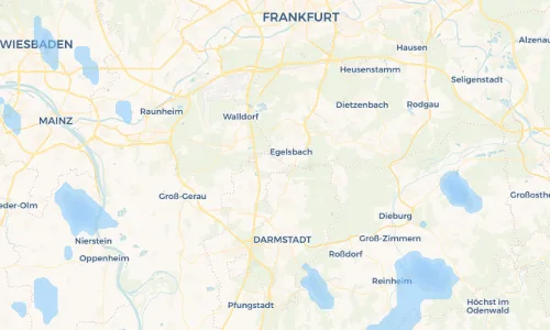 Regenradar Vorschaubild - Aktuelle Niederschläge in Erzhausen und Umgebung