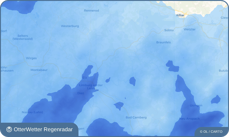 OtterWetter Regenradar-Widget Eschenau