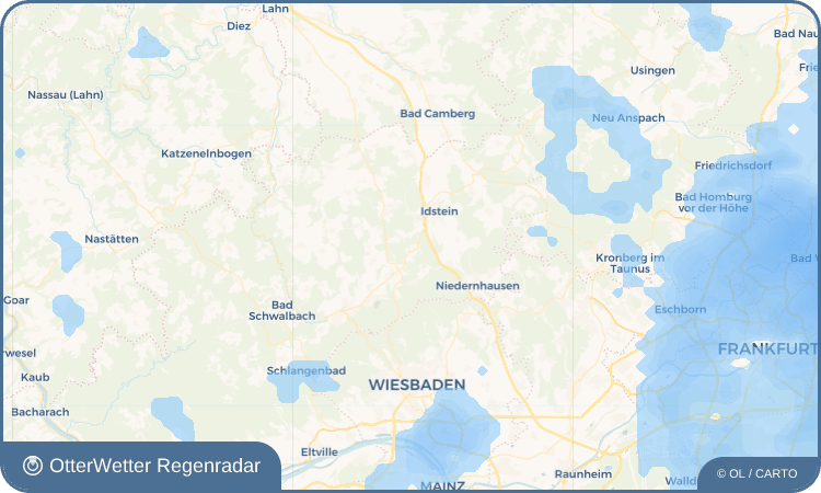 Widget-Vorschau für Eschenhahn Wetter-Widget-Vorschau mit Vorhersagedaten für Eschenhahn