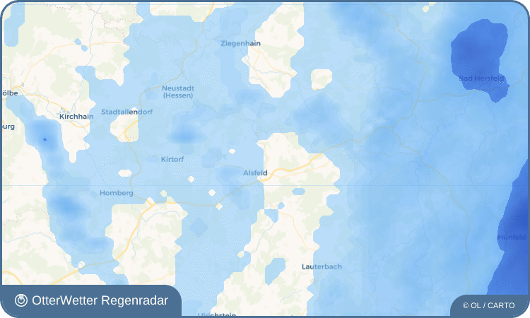 Widget-Vorschau für Eudorf Wetter-Widget-Vorschau mit Vorhersagedaten für Eudorf