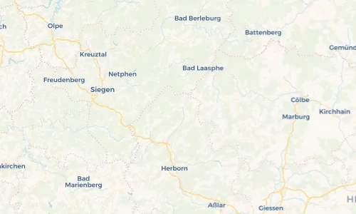 Regenradar Vorschaubild - Aktuelle Niederschläge in Ewersbach und Umgebung