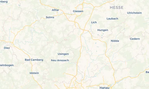 Regenradar Vorschaubild - Aktuelle Niederschläge in Fauerbach vor der Höhe und Umgebung