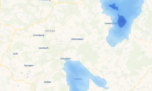 Regenradar Vorschaubild - Aktuelle Niederschläge in Feldkrücken und Umgebung